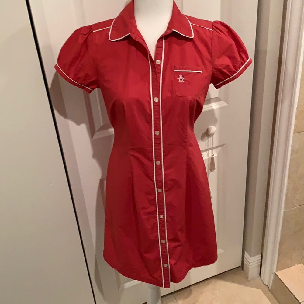 ORIGINAL PENGUIN super cute vintage look dress 4